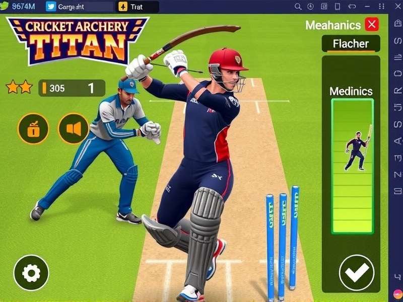 Cricket Archery Titan Gameplay Mechanics